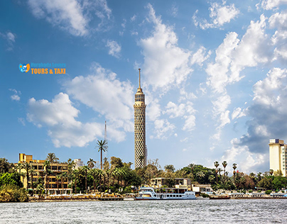 banner design Cairo Tower Ticket Price