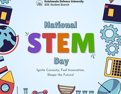 National STEM Day Post for IEEE WIE - KDU