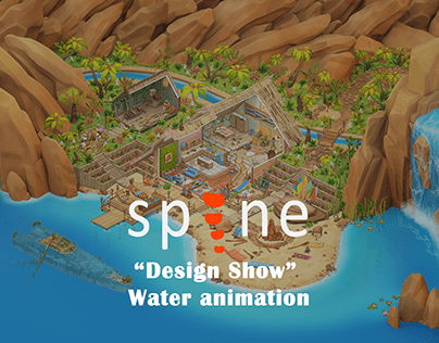 Design Show: Water animation in Spine 2d