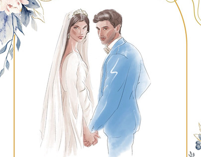 Wedding illustration