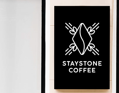 STAYSTONE COFFEE LOGO & VISUAL IDENTITY