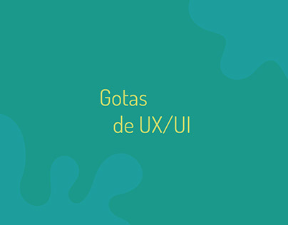 Gotas de UX/UI #1