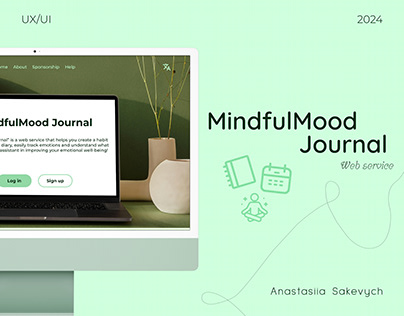 MindfulMood Journal | Web service UX/UI