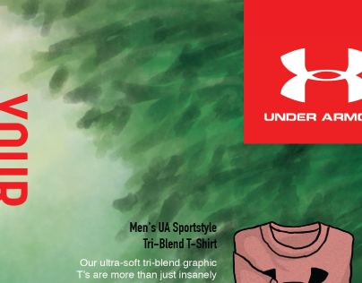 UnderArmour Illustration Ads