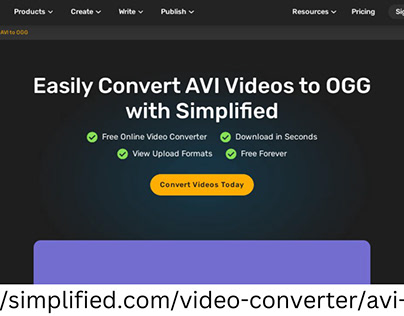 Project thumbnail - Convert AVI to OGG Online for Free