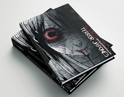 Diseño Editorial de Libro Terror Japonés