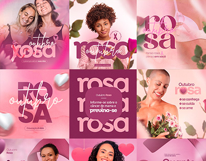 Outubro Rosa - Social Media/Designi
