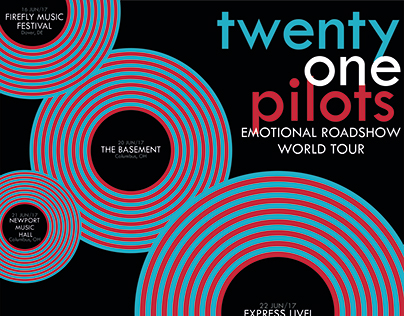 Cartaz | Twenty One Pilots: Emotional Roadshow Tour