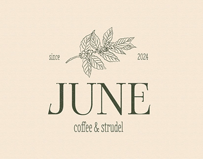 JUNE | coffee shop - bakery | Brand identity