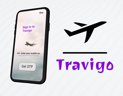 UI design for flight ticket booking app