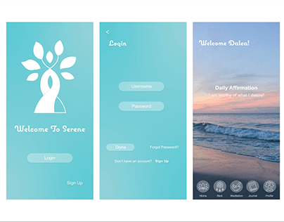 Serene Mobile App - Process Book