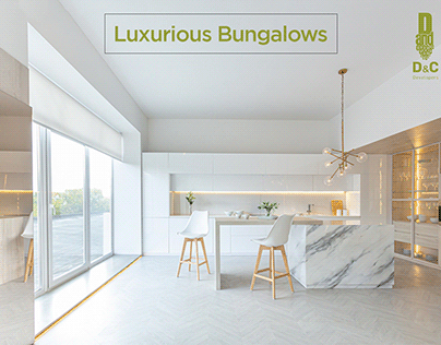 Luxurious bungalows