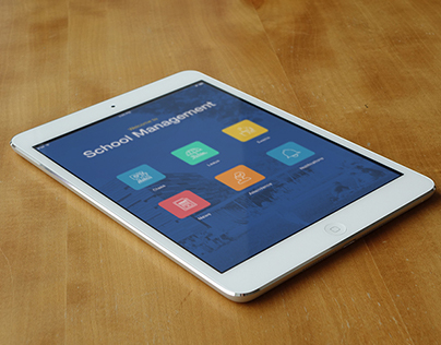 iPad UI for School Management