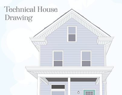Technical House Drawing