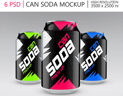 Soda Can Mock-up