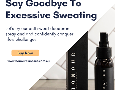 Best Anti Sweat Spray for Body | Honour Skincare