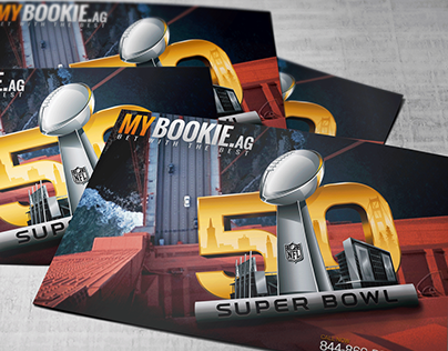 Super Bowl 50 postcards