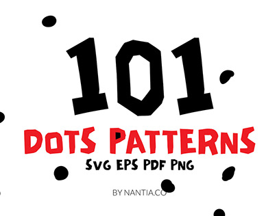 101 Dots Pattern Vector Pack