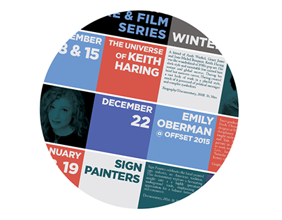 Lecture & Film series posters