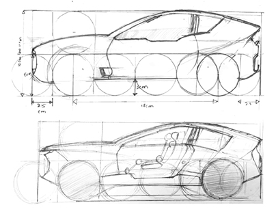 Automotive design project - Crossover concept