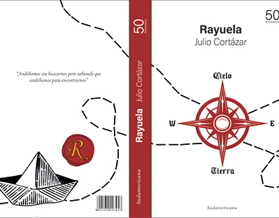 Cubierta "Rayuela" de Julio Cortázar