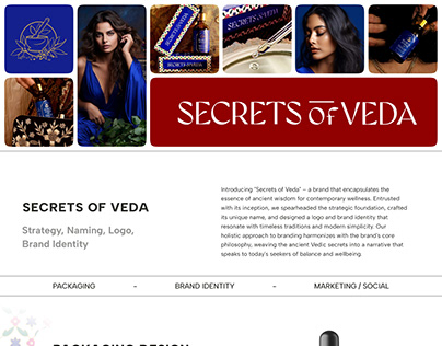 Secrets of Veda- Branding