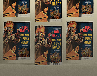 Movie Poster Design l Mad Max : Fury Road
