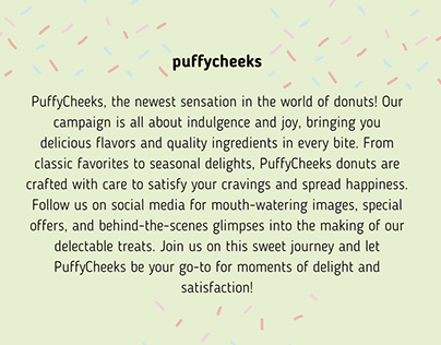 puffycheeks campaign plan
