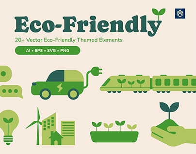 Eco-friendly Vector Elements