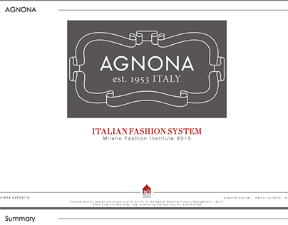 Agnona brand analysis