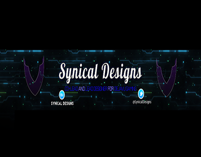 Synical Designs Youtube Banner