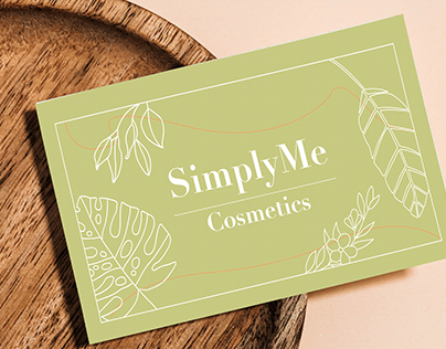 SimplyMe Cosmetics Brand Identity Concept