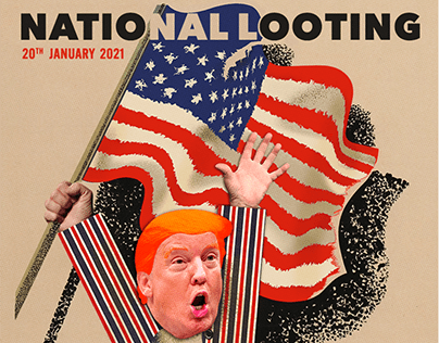 Nationale Looting | Poster