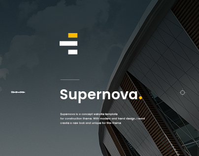 Supernova - Construction Website