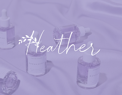 Logo For "Heather" Skin Care