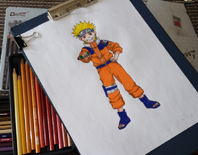 Desenhando o Naruto Clássico - Drawing Naruto 