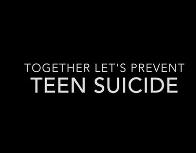 Commercial: Prevent teen suicide