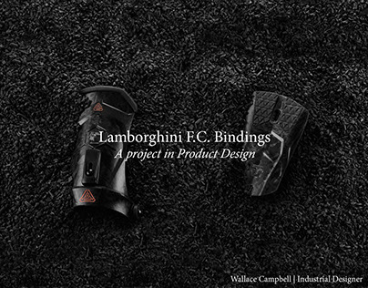 Lamborghini F.C. Snowboard bindings.