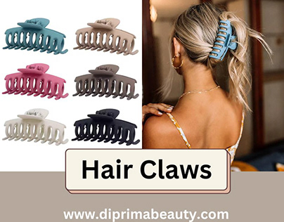 Embrace DiPrimaBeauty's Hair Claws For Easy Styling