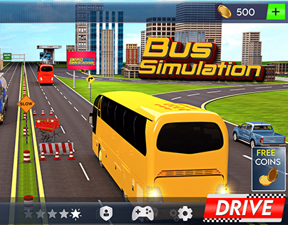 Bus Simulator Game UI