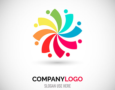 Modern Social relationship logo and icon