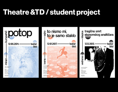 Theatre &TD / poster design
