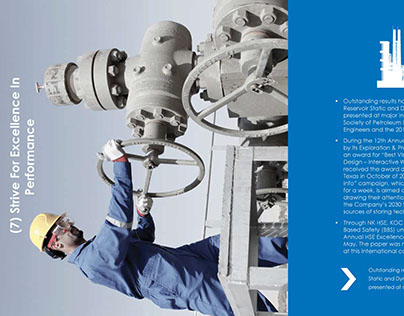Kuwait Oil Company Annual Report Redesign (p.52-57)