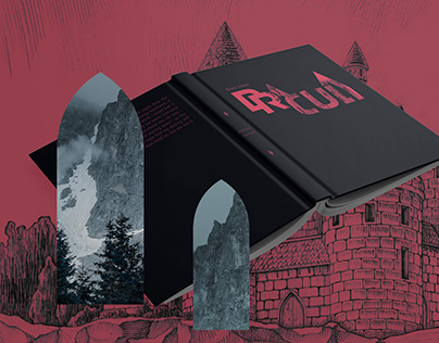 Bram Stoker's Dracula book cover design