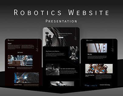 Robotics Website Presentation