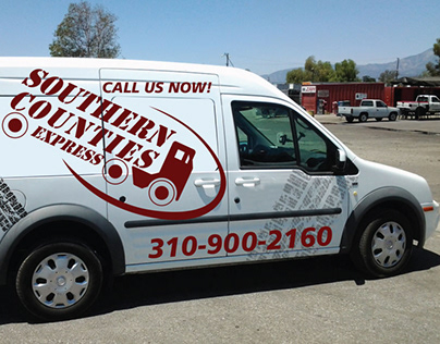 Southern Counties - AA Graphics - Car Wrap Design