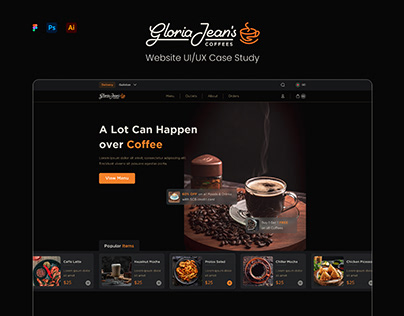 Gloria Jean's Coffees Website - UX Case Study