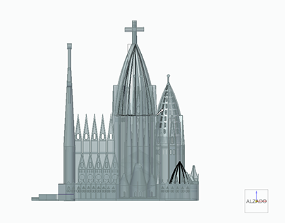 Sagrada Familia with Solid Edge