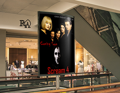 Film Poster " Scream 4 "