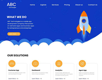 Abc Technology Website Preview